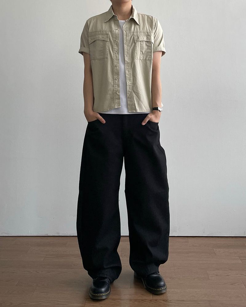 Drif Dyeing Short Sleeve Shirt