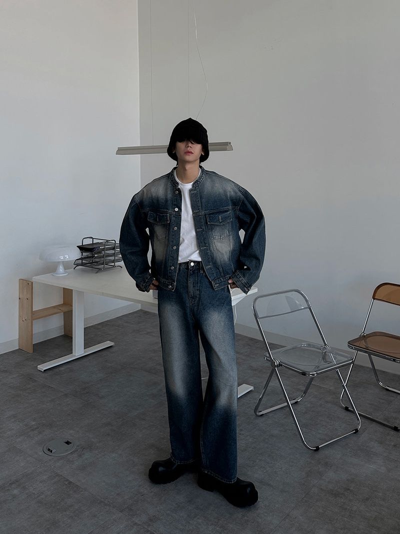 De Lap Garment Ding Denim Set Up (727)