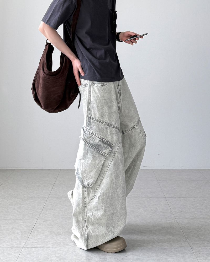 Ditto Gray Balloon Denim
