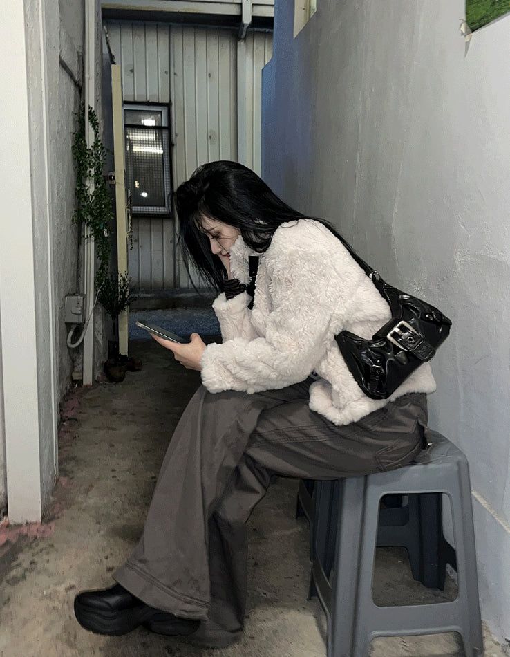 hatsukoshi（ハツコシ）の「Leather Buckle Motor Bag（Bags）」