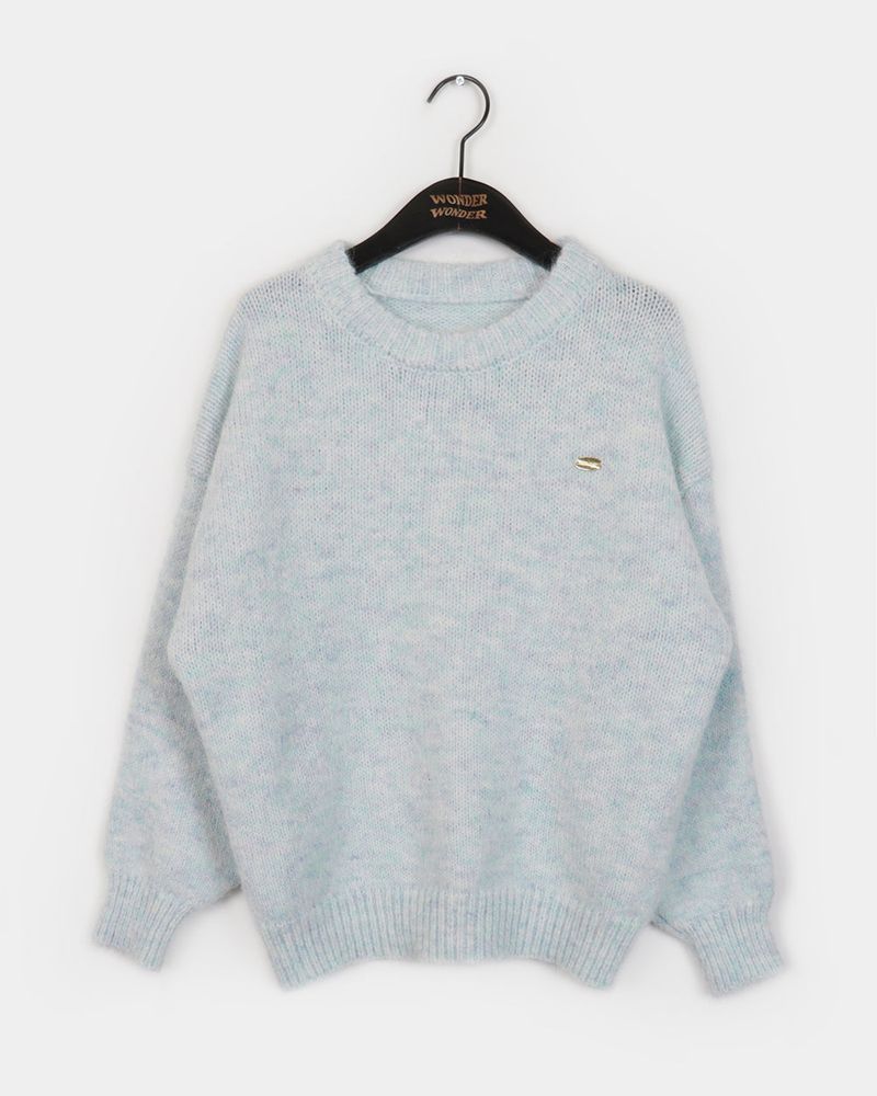 Your Wool Bokashi Pendant Round Knitwear