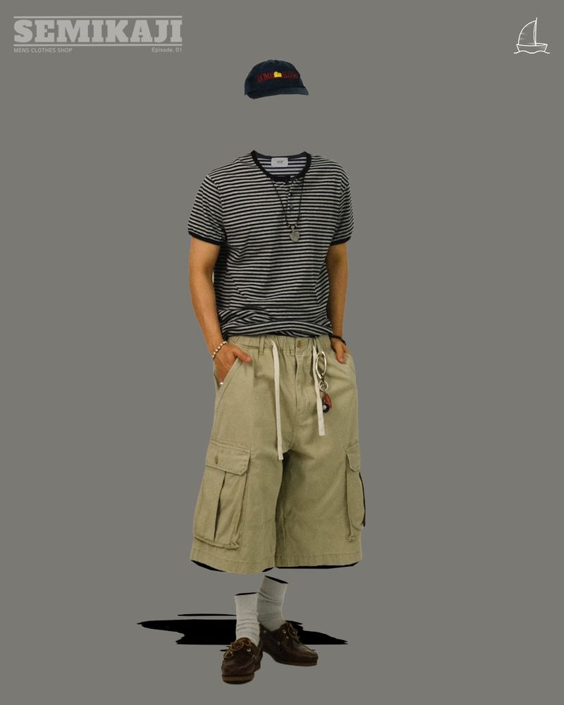 OG Cargo Bermuda Banding Pants