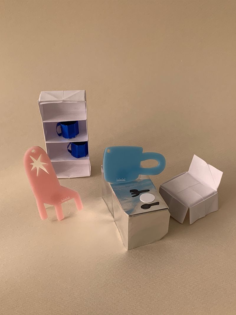 Pinkchair keyring