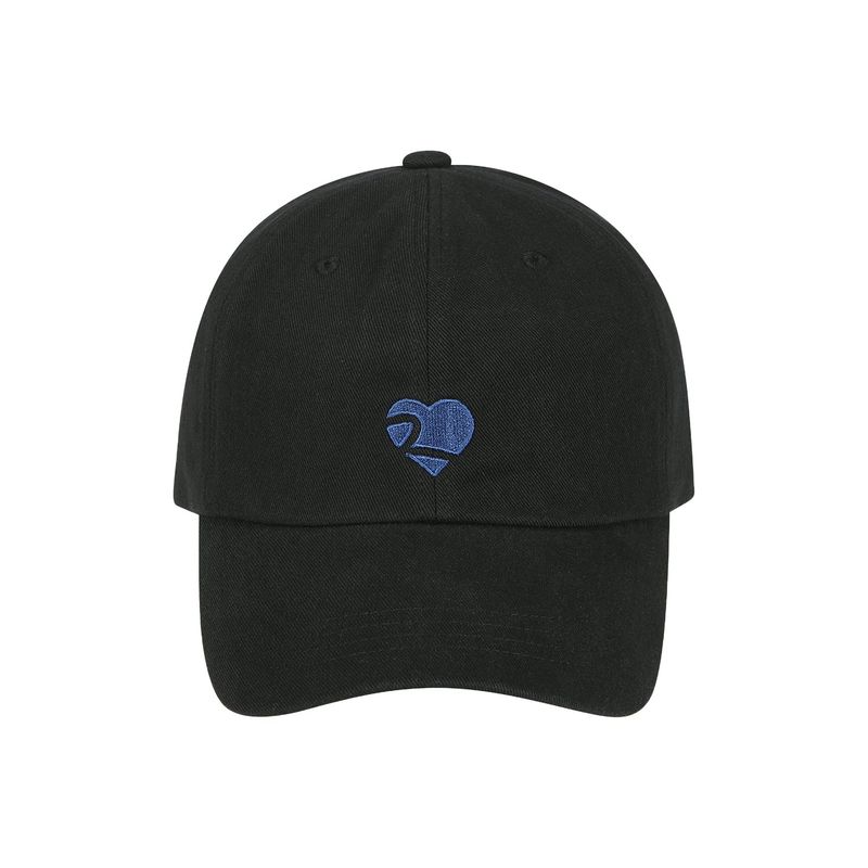 M-30 Blue Heart Logo Cap Black