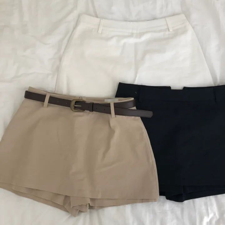 seohwa(ソファ)の「ベーシック ミニスカートパンツ(スカート)」