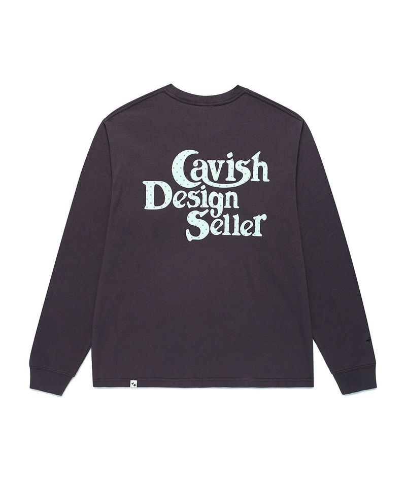 STAR SELLER LOGO LS TEE DARK PURPLE(CV2GSUT579A)