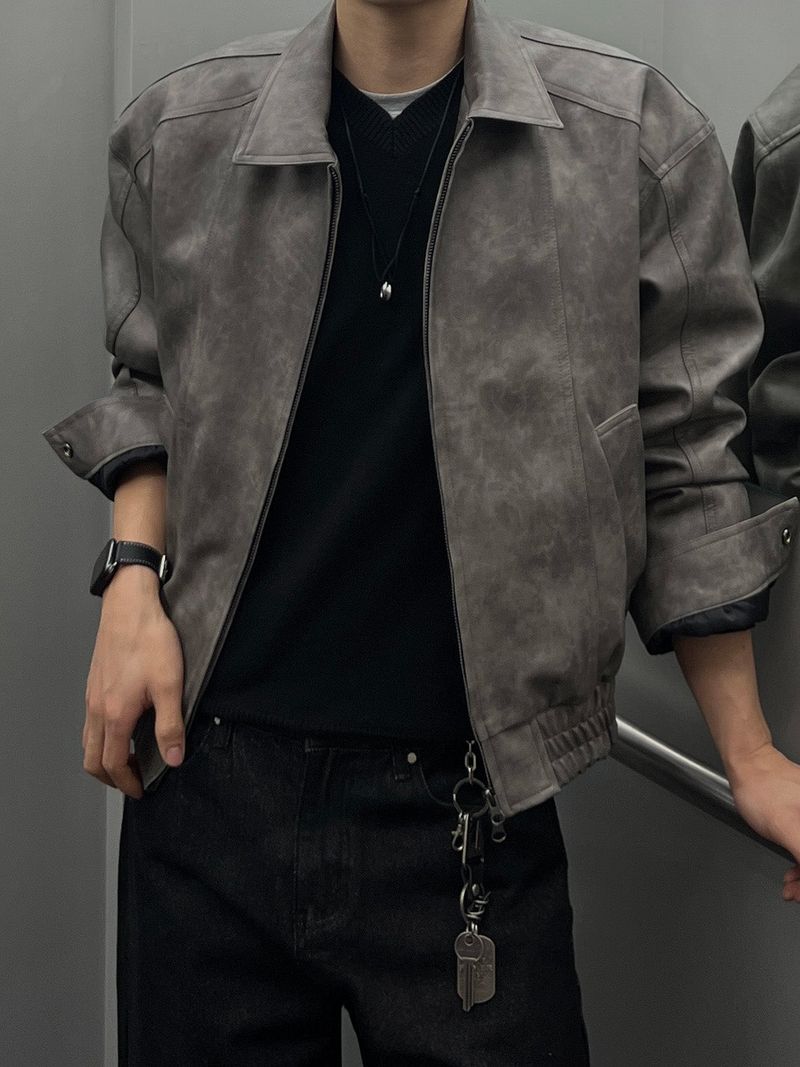 Chic Leather Jacket (2 Colors)