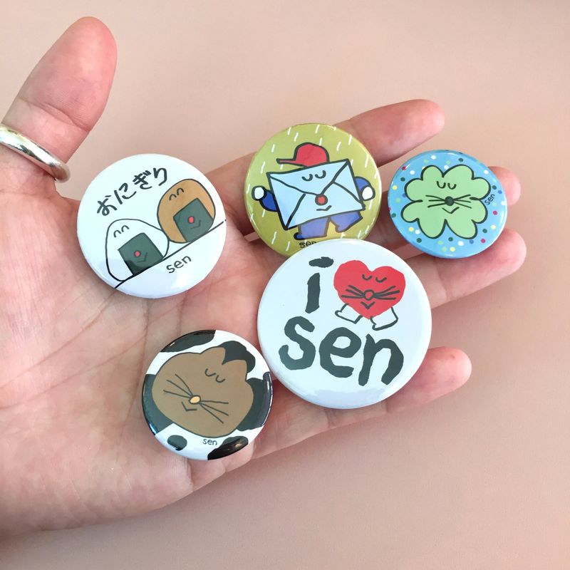 SEN STUDIO(センススタジオ)の「センピンボタンセット (5ea)(アクセサリー)」