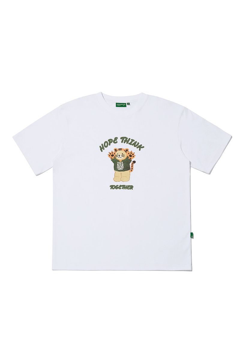 HTT Tiger Bear Tee_White