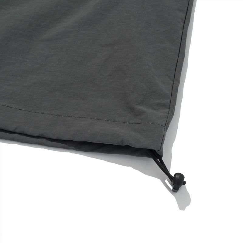 RIPSTOP 2WAY ZIP-UP JACKET [S.GREY]