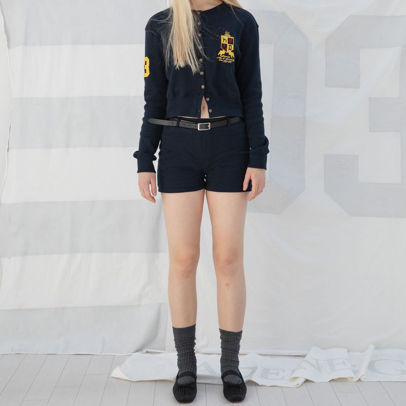MINI SHORTS (NAVY)