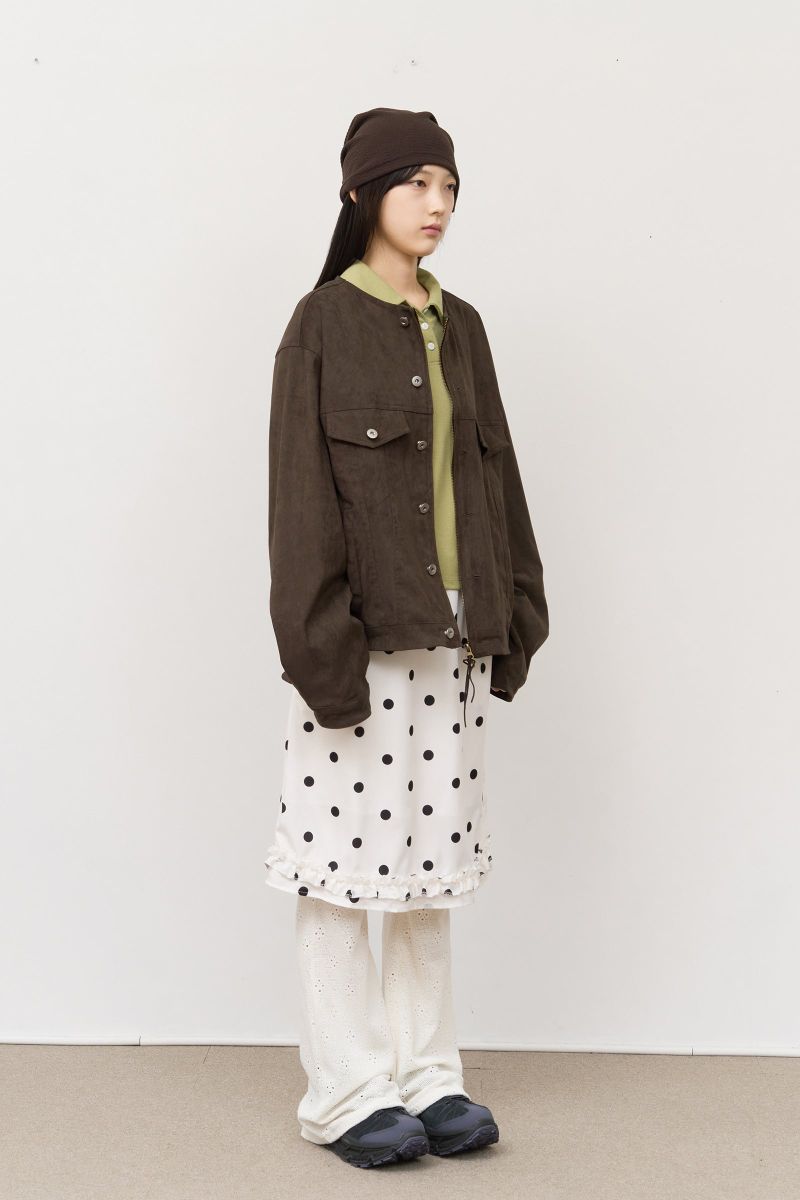 (W) Soap Frill Bubble Skirt