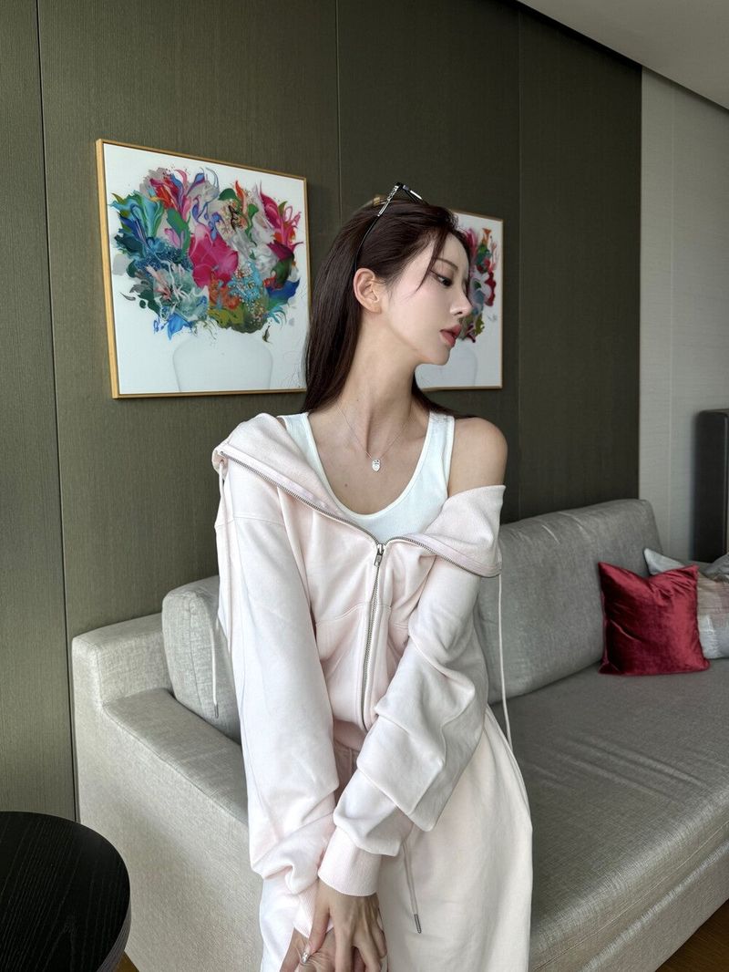 1518. Pinterest hood zip-up (2color)