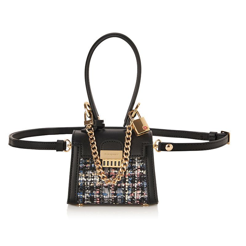 MICRO CANDY tweed black