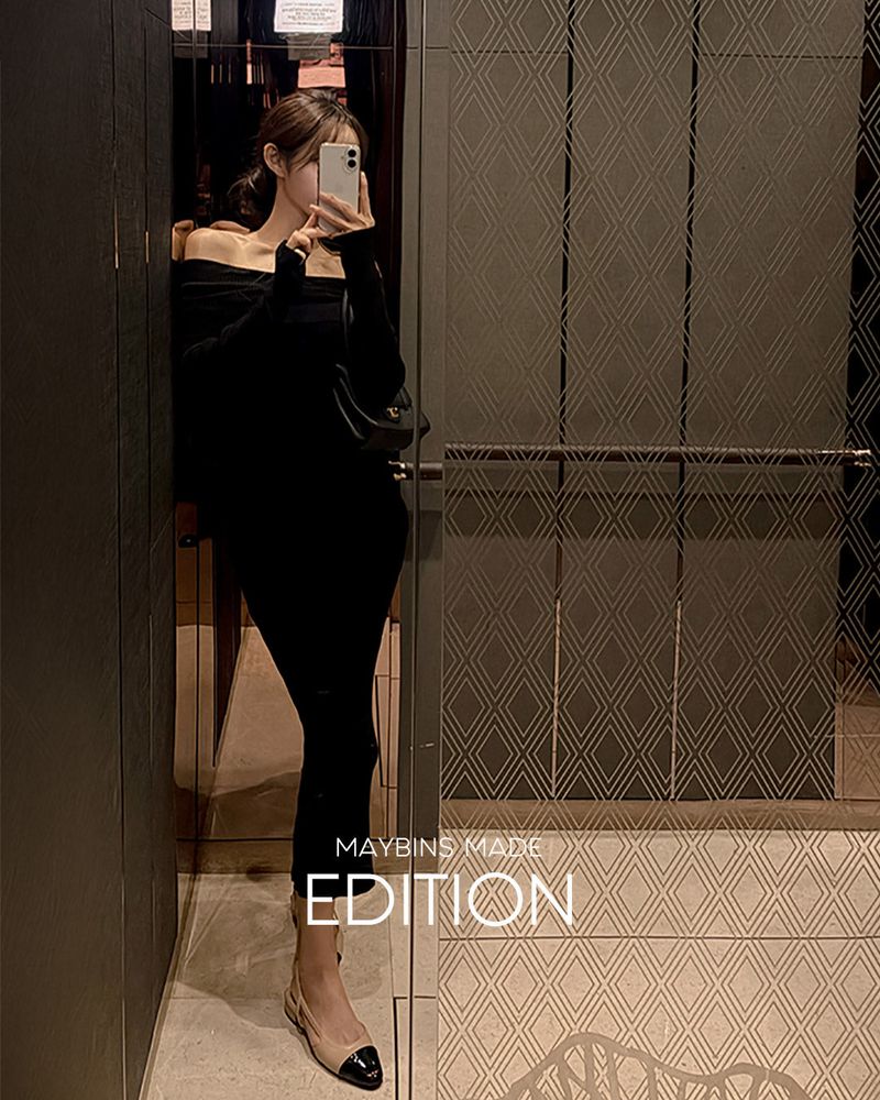 MAYBINS（メイビンス）の「MADE. Helan knit long dress（Dresses）」