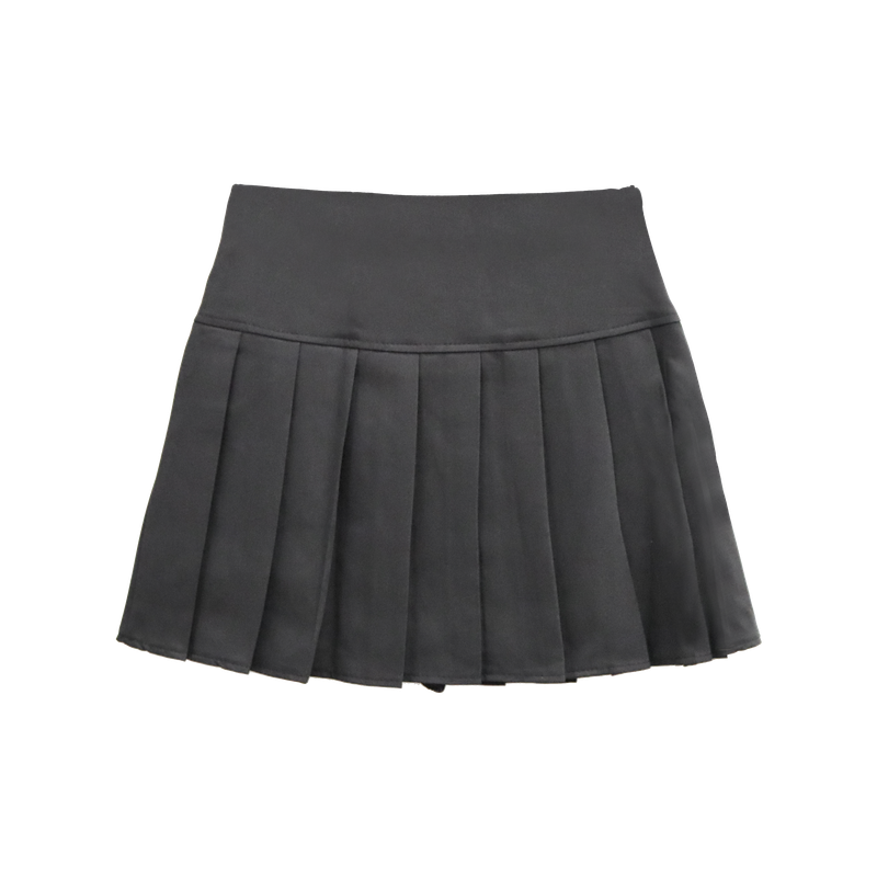 RIBBON PLEATS SKIRT (2 COLORS)