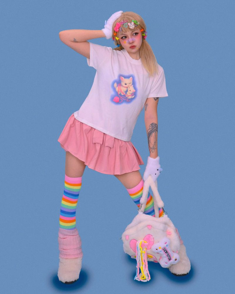 ddecora kitsch meow backpack (2color)