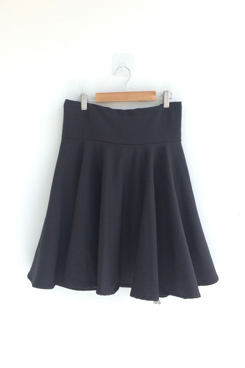 A-line rose flare skirt