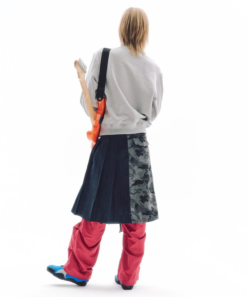 DUAL ROUTE WRAP SKIRT