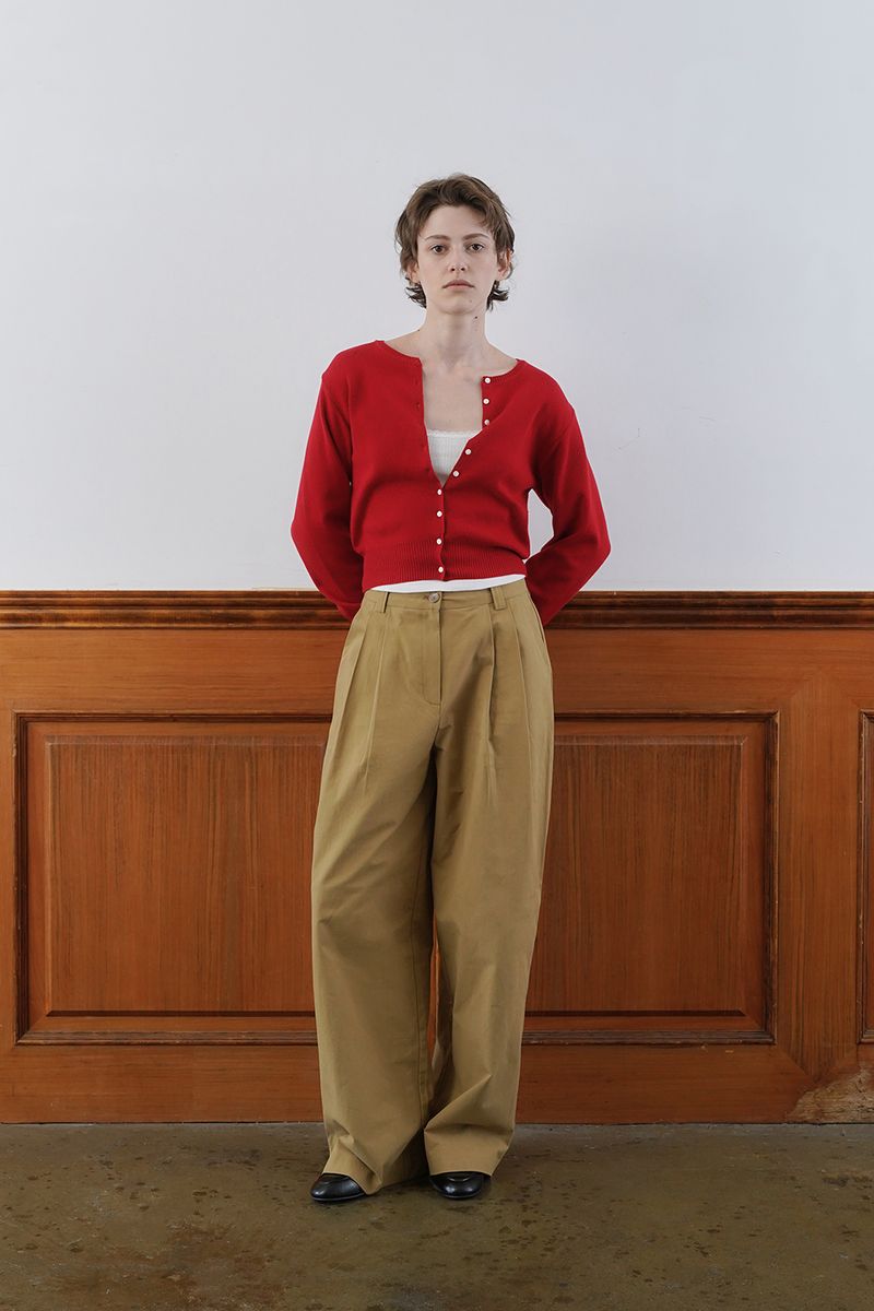 Essencial cardigan_red