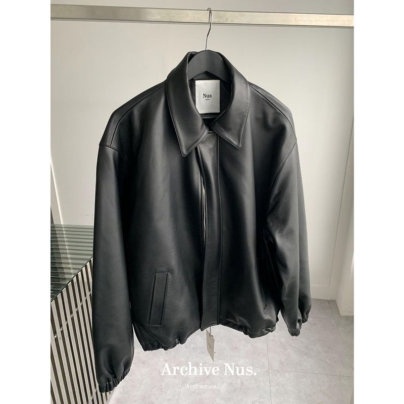 Nus. Real Leather Jacket