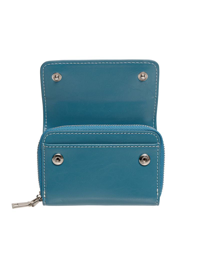 DOT Pocket Coin & Card Wallets dusty blue