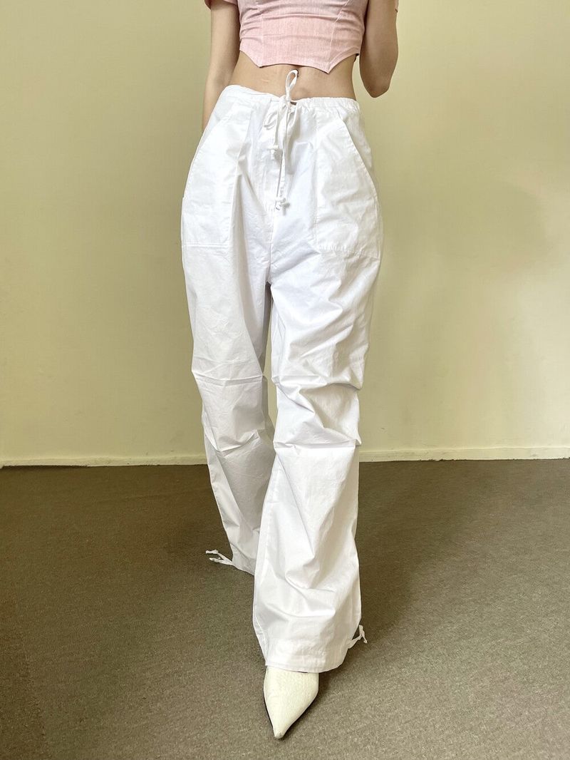 Seow（ソウ）の「449. Side pintuck pt (bk, wh)（Pants）」