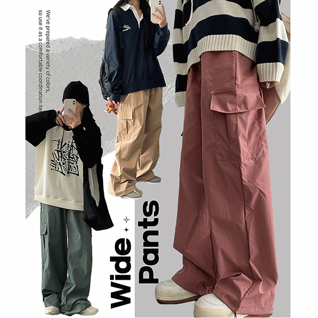 hijjoo（ハイチュー）の「[Wide, jogger two way] ピタタンタンカーゴワイドパンツ（パンツ）」