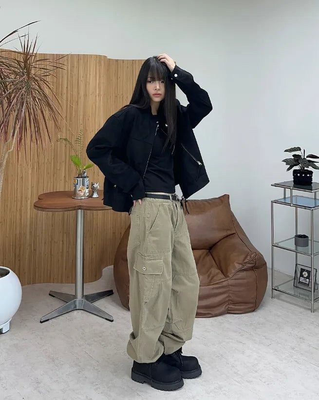 Aaron Suede Crop Jacket