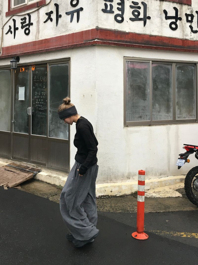 [Ritcore MADE] Striped Terry Wide Pants (3c)