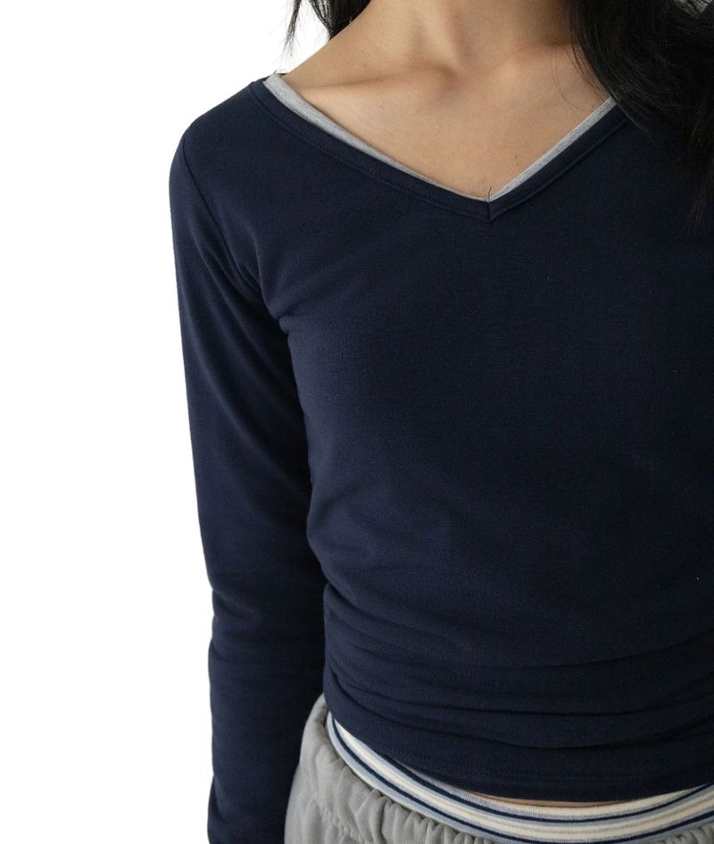 Ripple Two-Way Long Sleeve