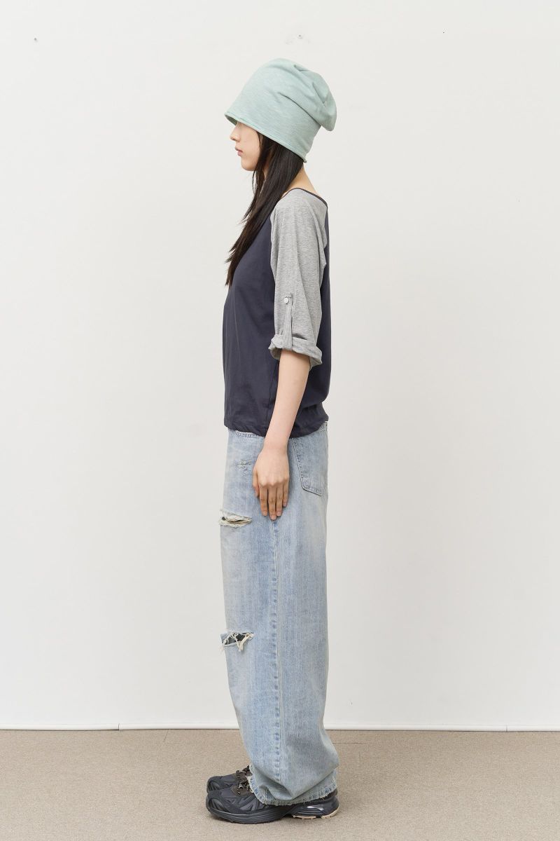 (W) Peter Roll-up Reglan Top