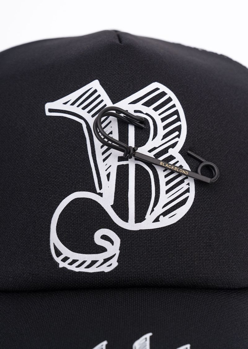 BBD Sketch Logo Trucker Mesh Cap (Black)