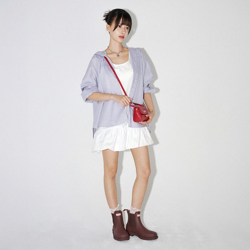 HEART LOCK MINI BAG (RED)