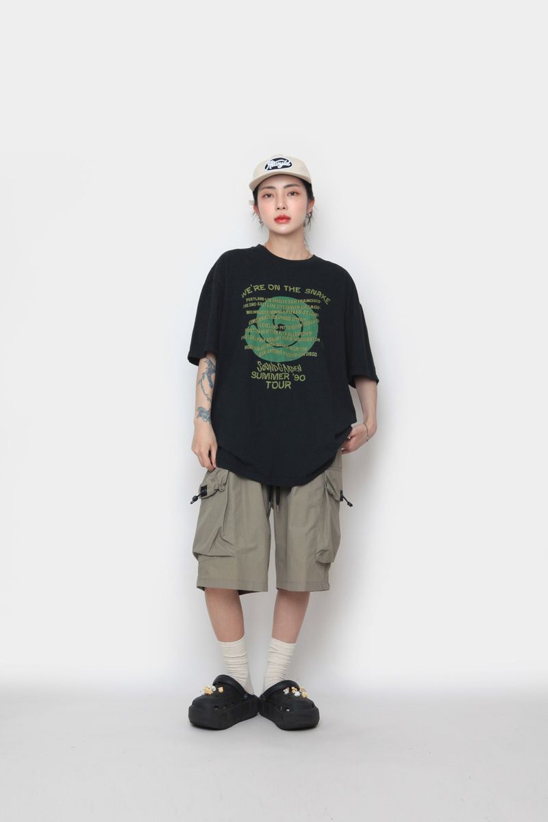 lil cargo half pants