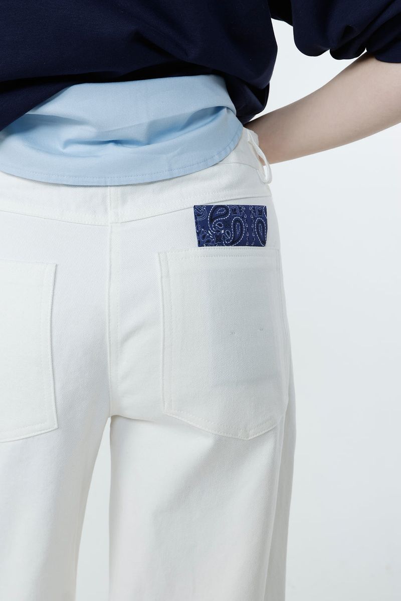 HANDKERCHIEF PANTS_WHITE