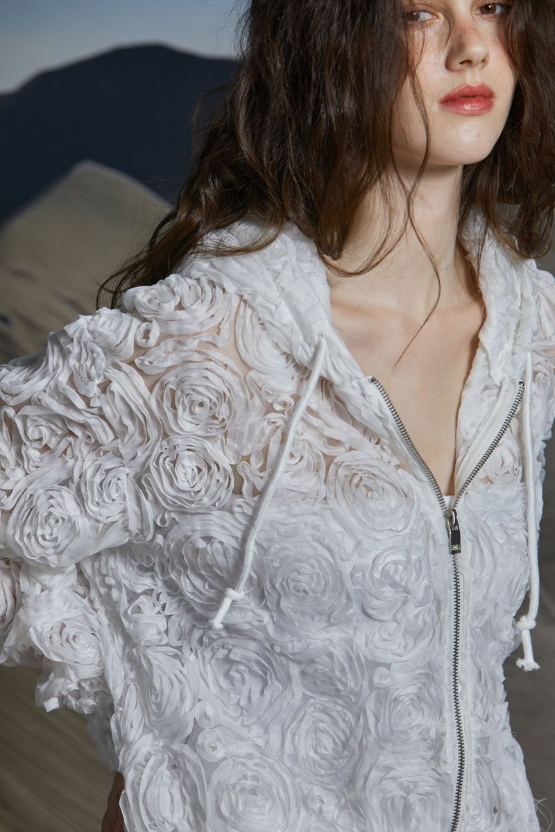 FLOWER HOOD JUMPER