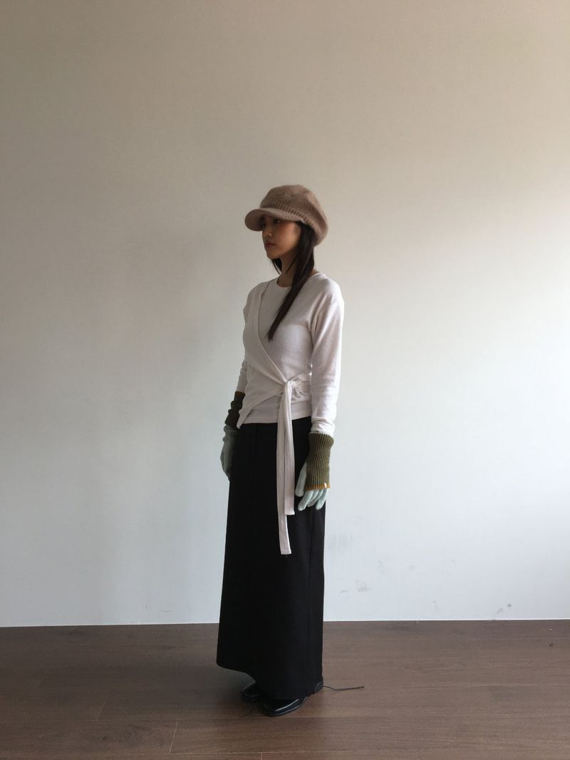 Slit Long Skirt (2 Colors)