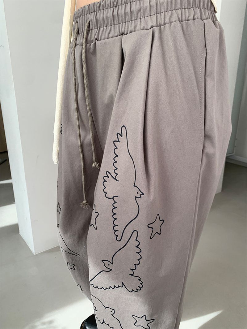 BIRD TUCK BANDING SLACKS (2C)