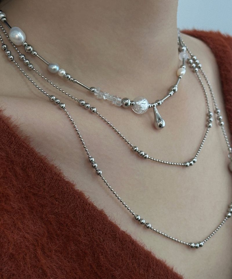 coral bell necklace