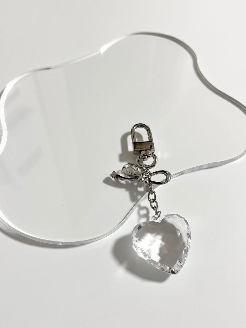 ribbon glass Keyring