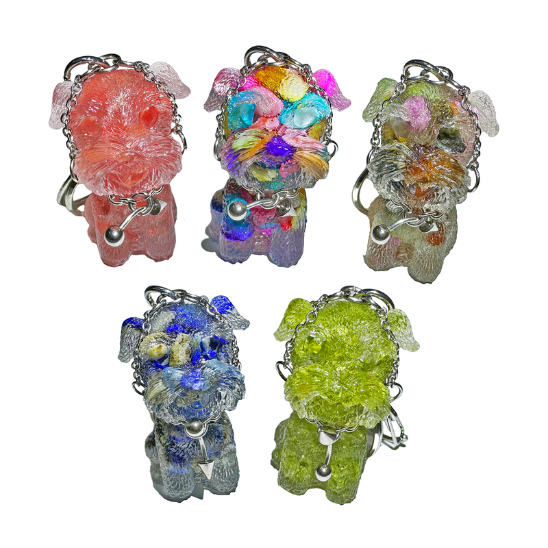[TNX] Gangster puppy keychain (5color)