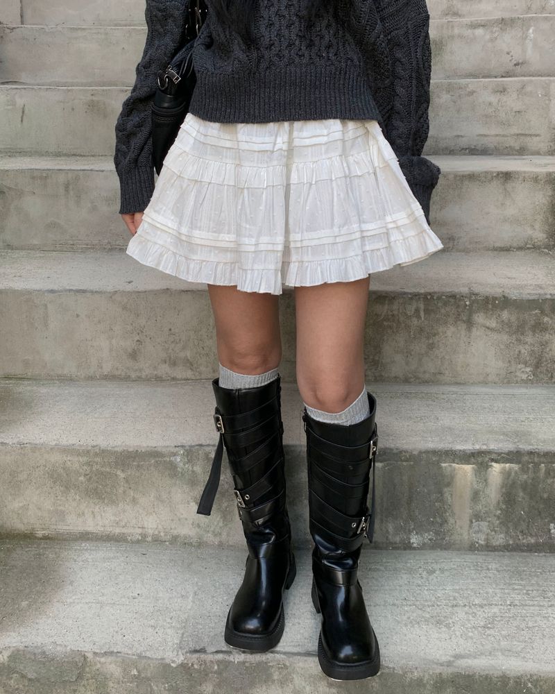 kyoive(コイブ)の「Biscuit cancan skirt(Skirts)」