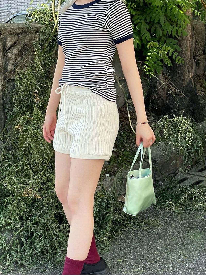 Arco iris(アルコイリス)の「Highteen knit shorts(Pants)」