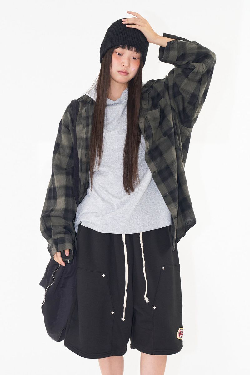 Haze over check shirt
