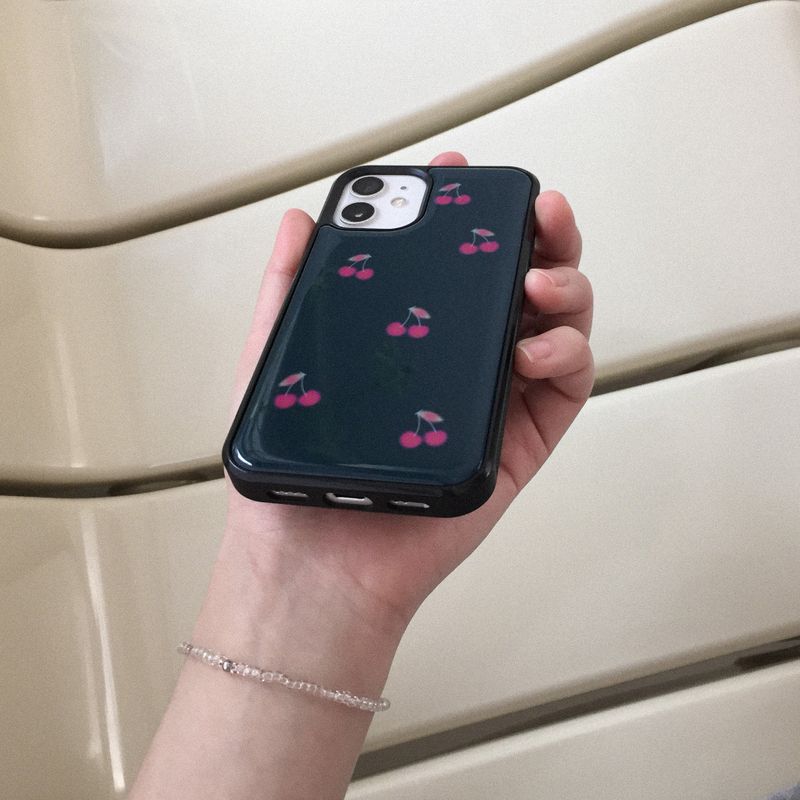 Blurry Cherry (epoxy bumper case)