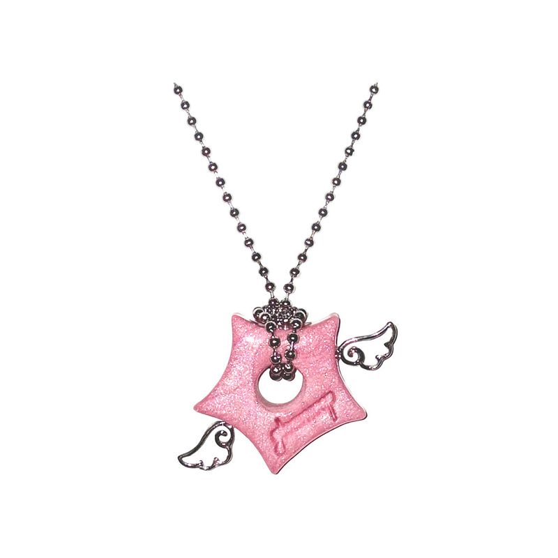 gleameep（グリームイープ）の「グリーミング スターウィングネックレス [pink]（アクセサリー）」