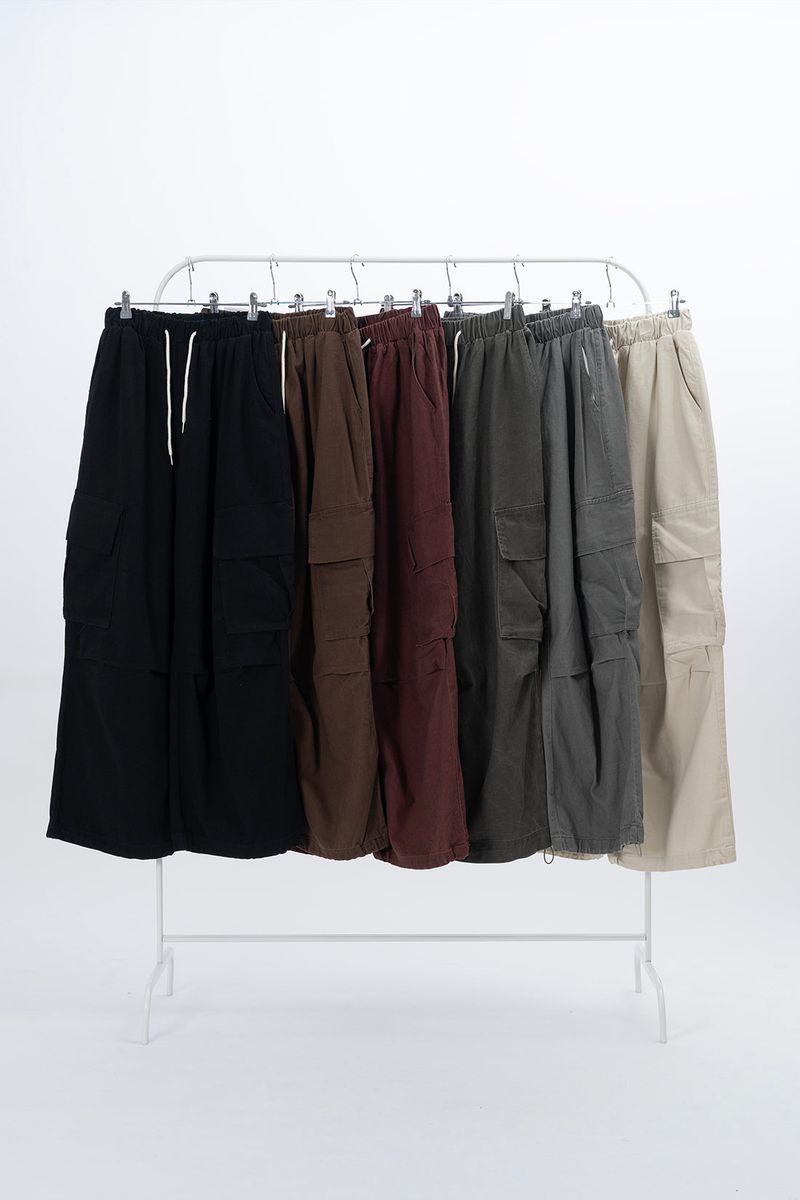 Abre Washed Cargo Pants