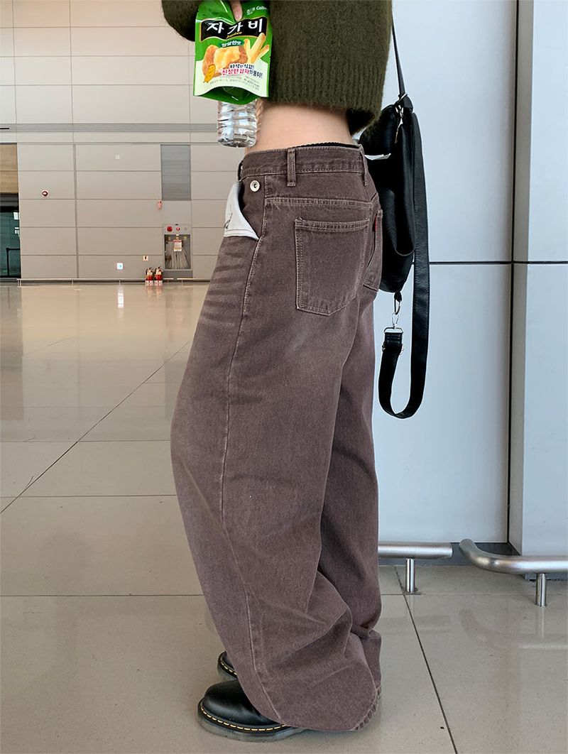 RETRO POCKET POINT JEANS (3C)