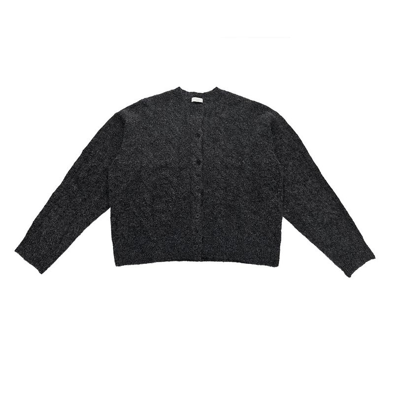 Runan Cable Hair Cardigan